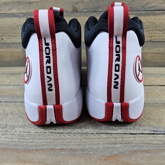 Nike Jordan Jumpman Pro Quick Men's Basketball Shoes White Black Varsity White - Picture 5 of 12